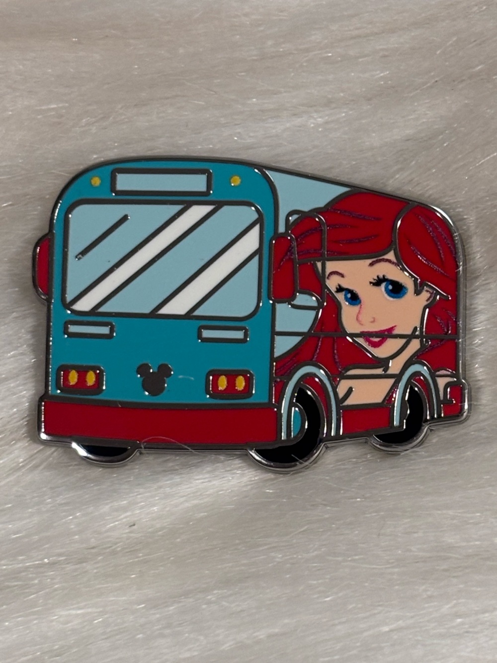 Disney Pin Ariel Bus Buses Disneyland Hidden Mickey Disney Wave A 2026